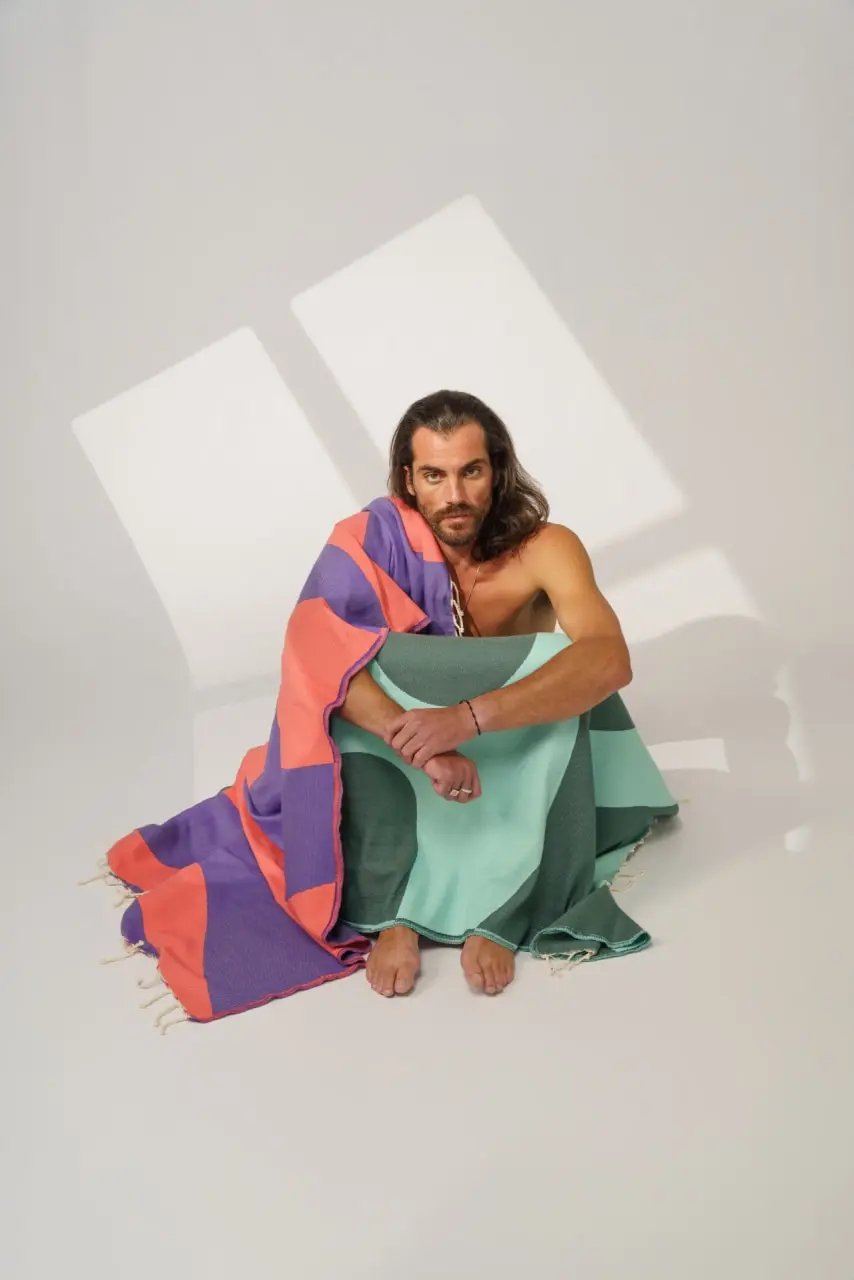 Futah - Aether Roxo Toalha de Praia (8)