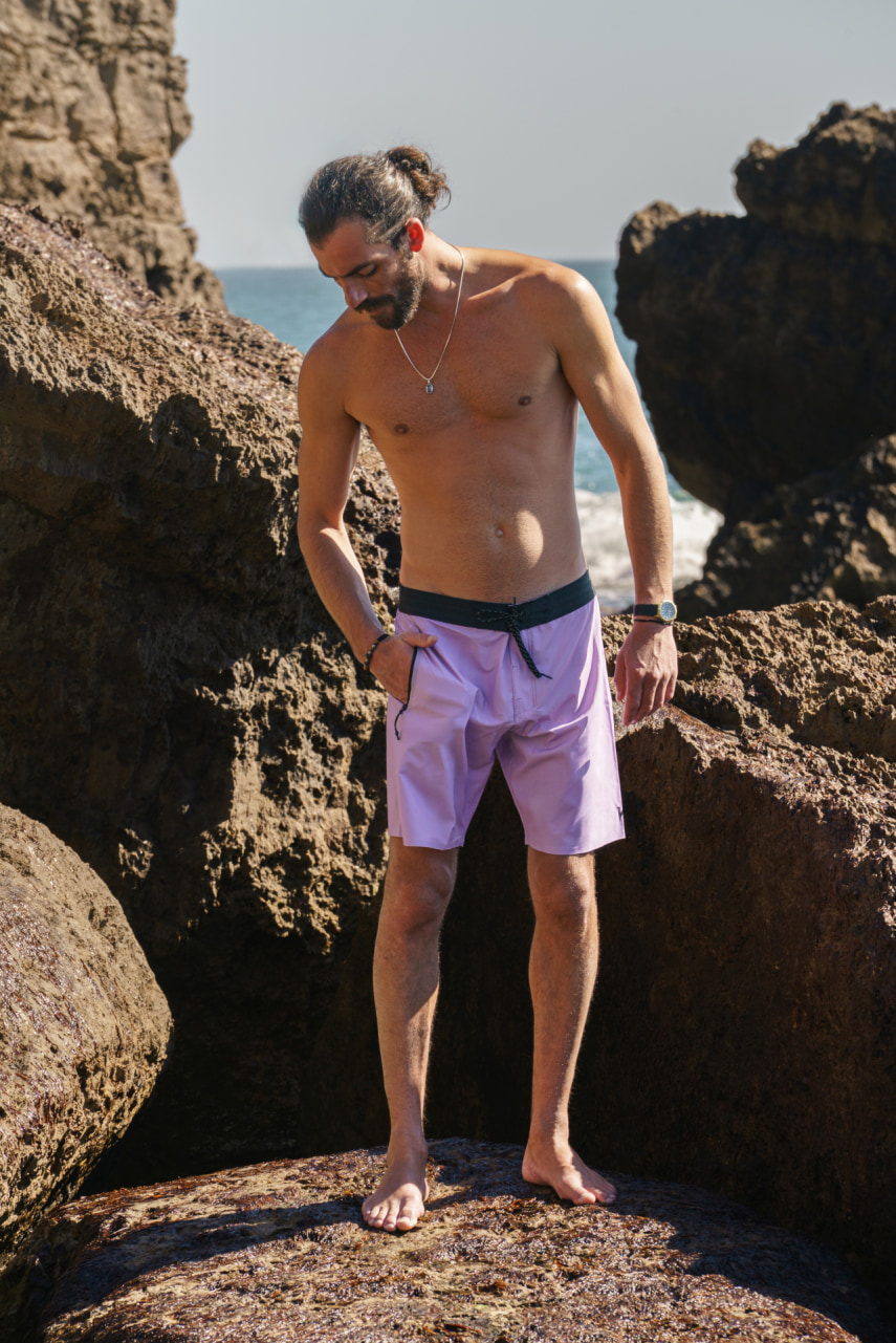 Futah - Short de Bain Lavande Ericeira (13)