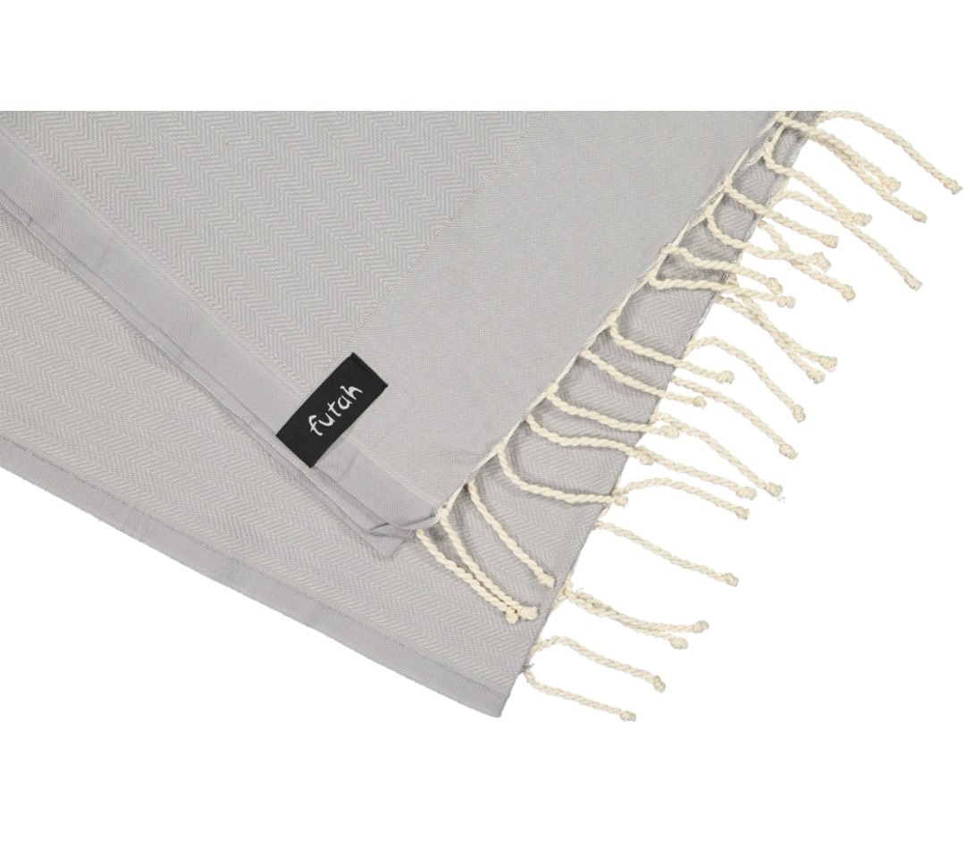 Futah - Ericeira Gris Serviette Enfant  (2)