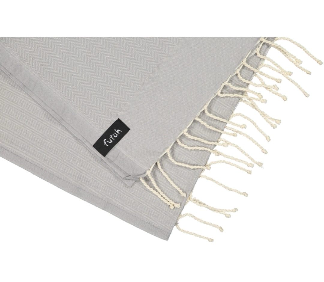 Futah - Ericeira Cinza Toalha Criança  (2)