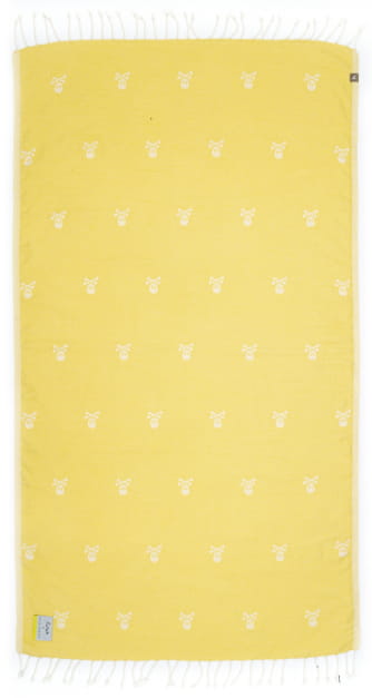 Serviette individuelle Jaune Scalpers 