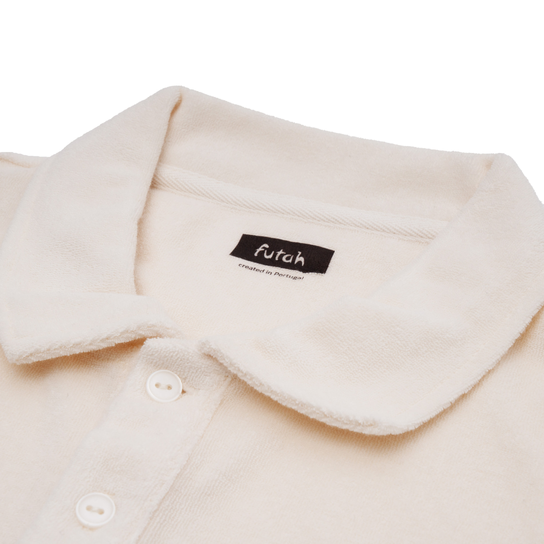 Futah -  Polo Terry Marfim  (3)