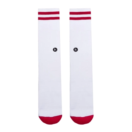 Benfica Socks Stripes White (2)