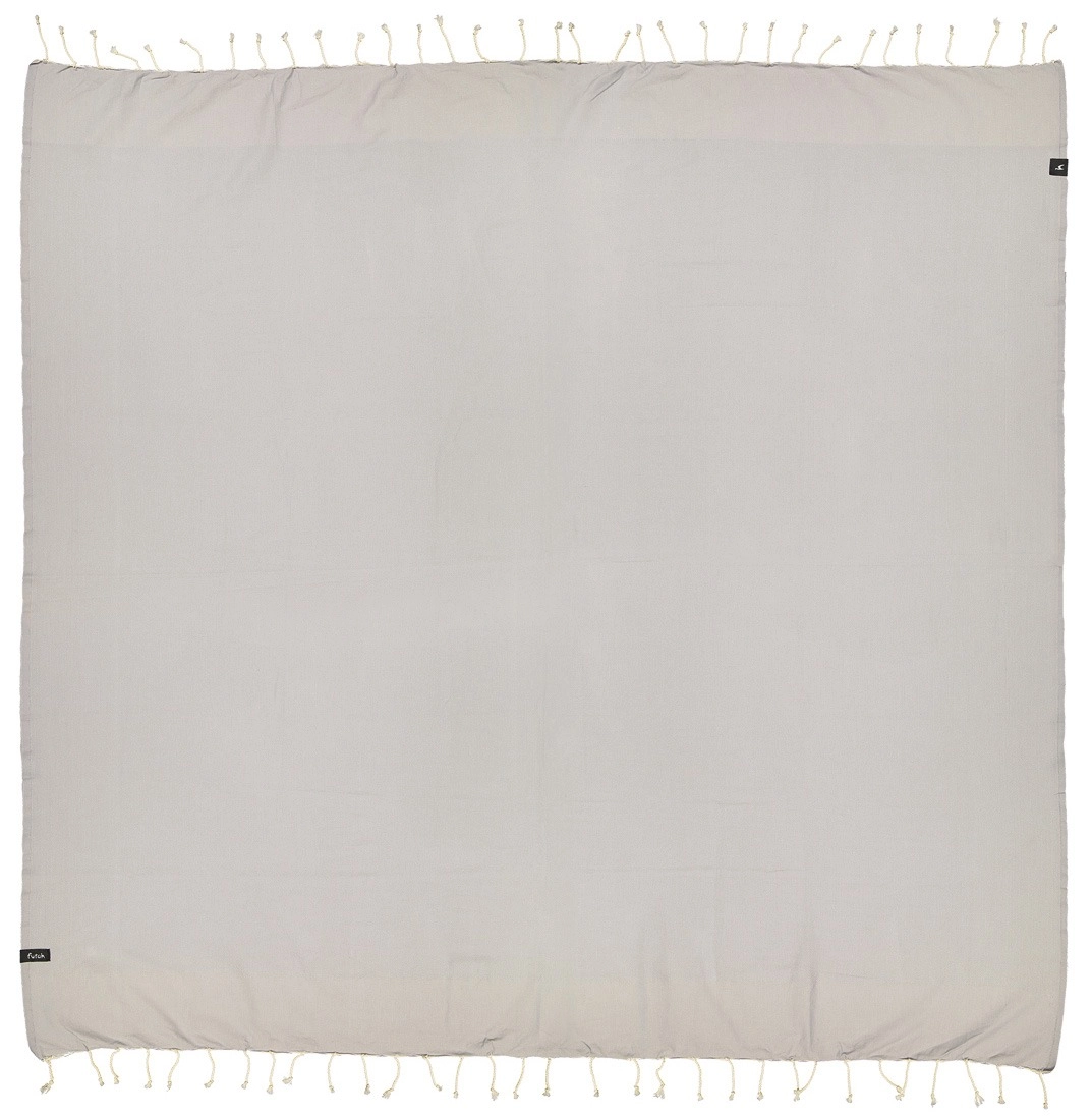 Futah - Ericeira Cinza Toalha Grande  (1)