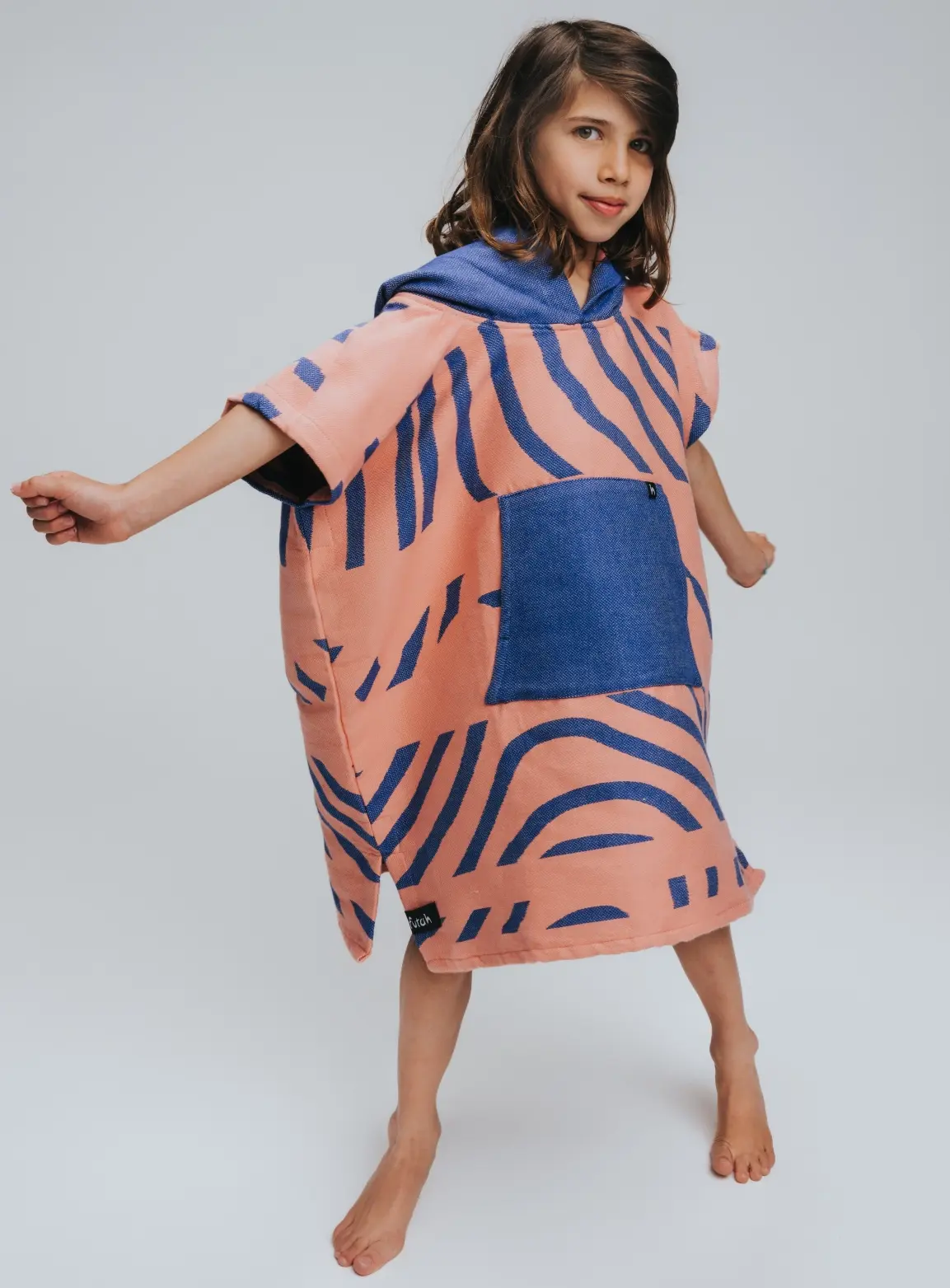 Futah - Dierma Corail Poncho Enfant (2)