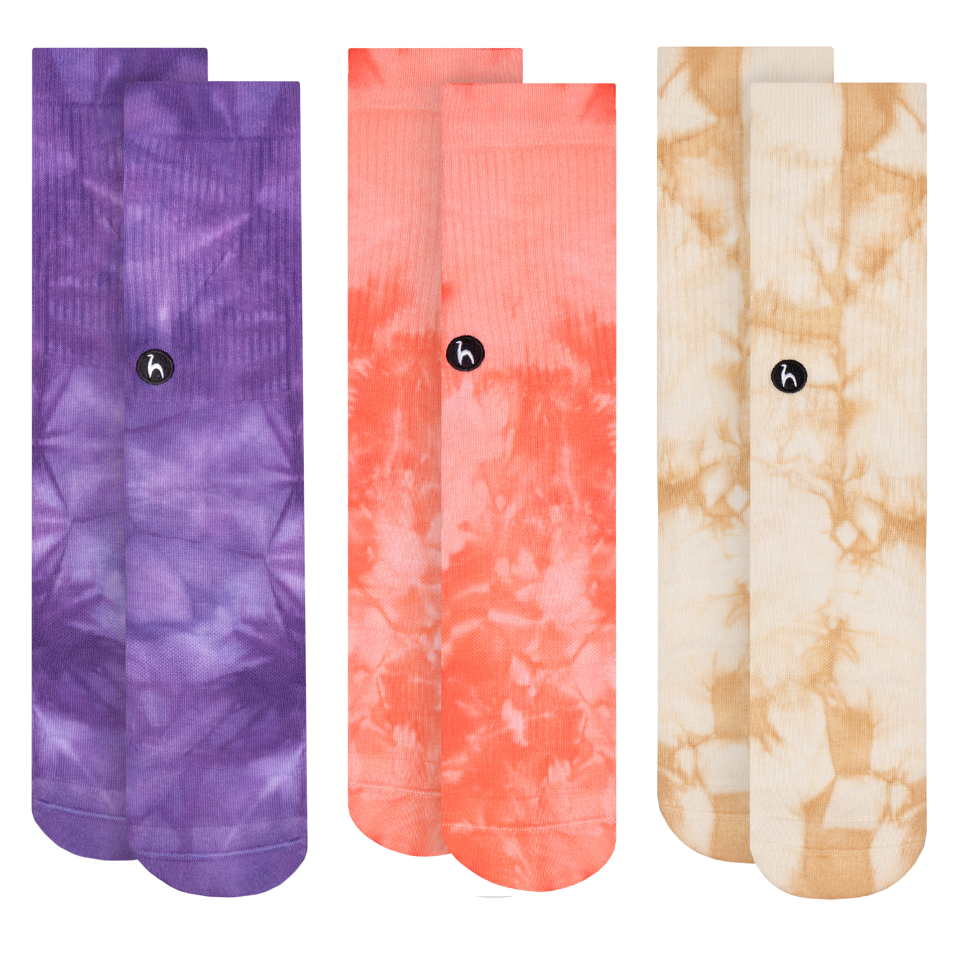 Futah - 3-Pack Chaussettes Tie Dye A (1)
