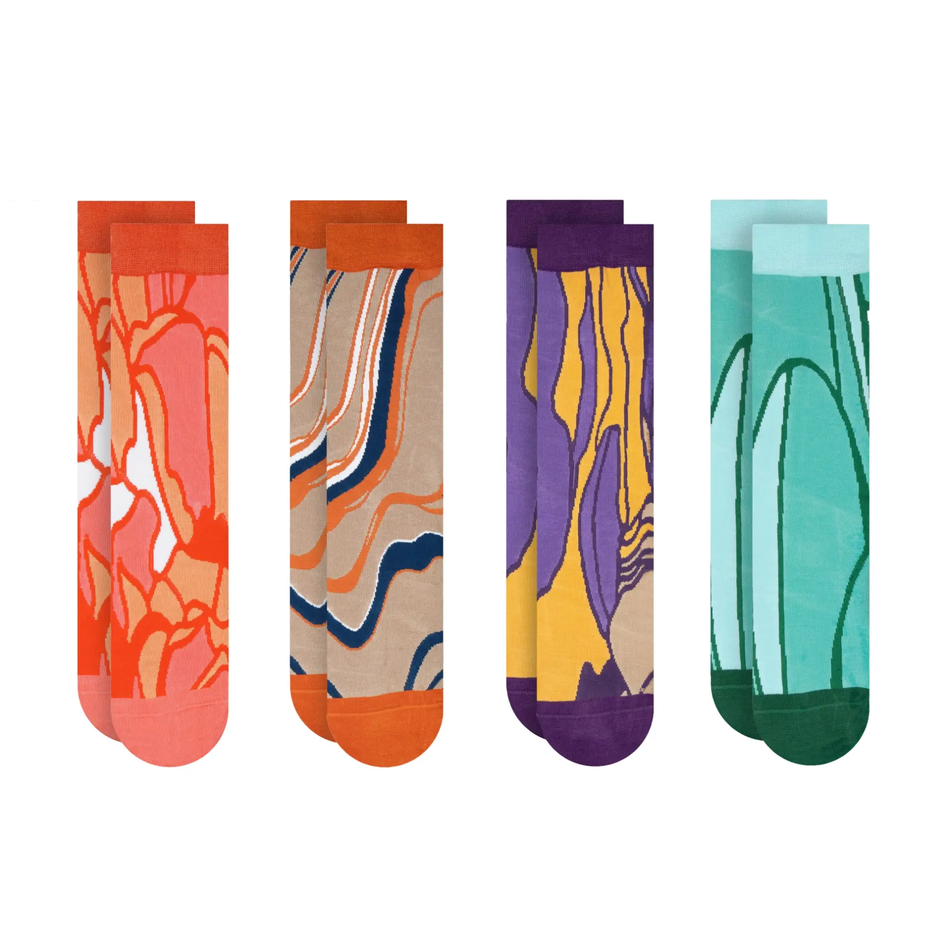 Futah - 4-Pack Meias - Coleção DESERTO - WWF® (1)