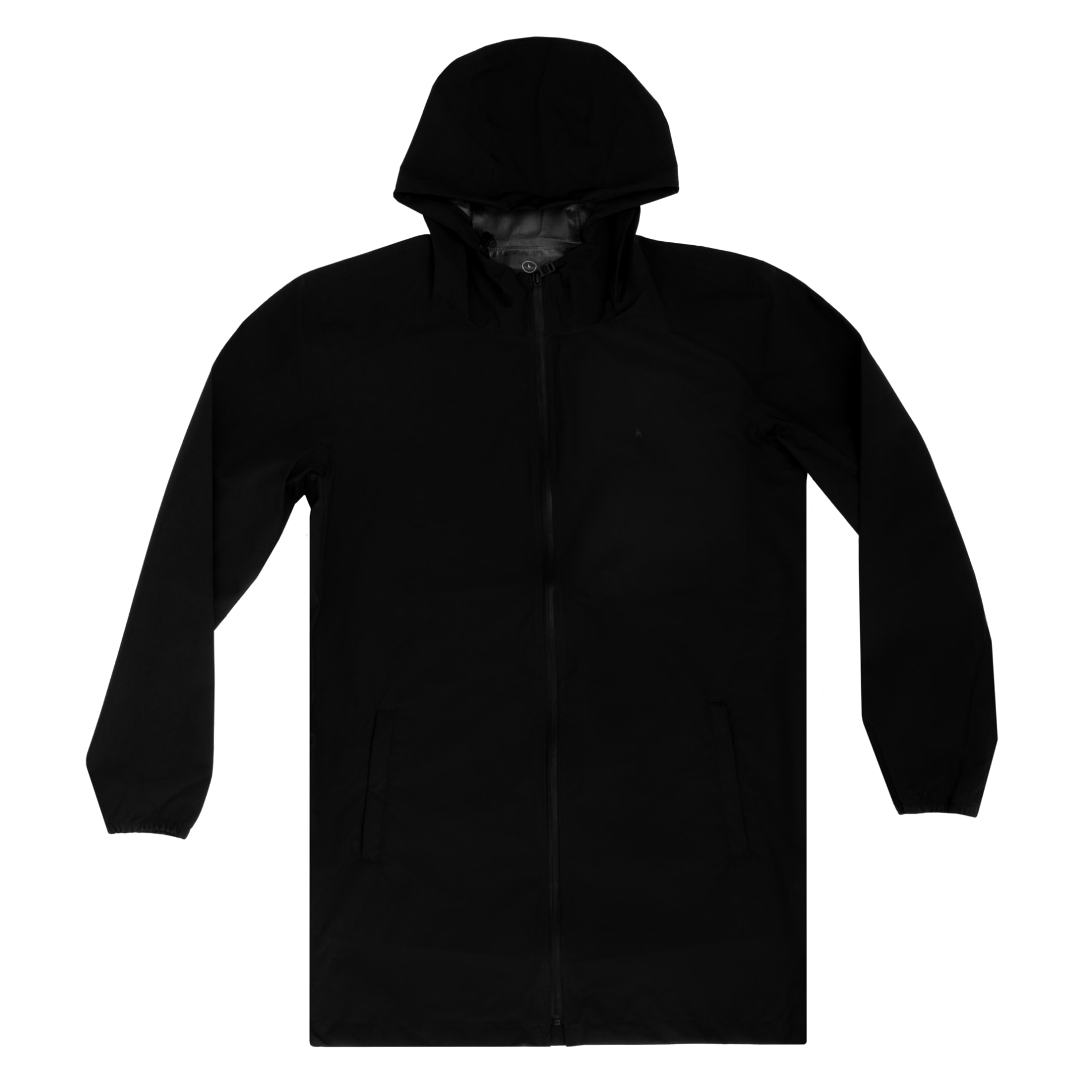 Futah - Parka Imperméable Noire (1)