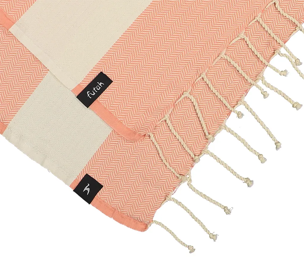 Futah - Bedu Coral Toalha de praia (2)