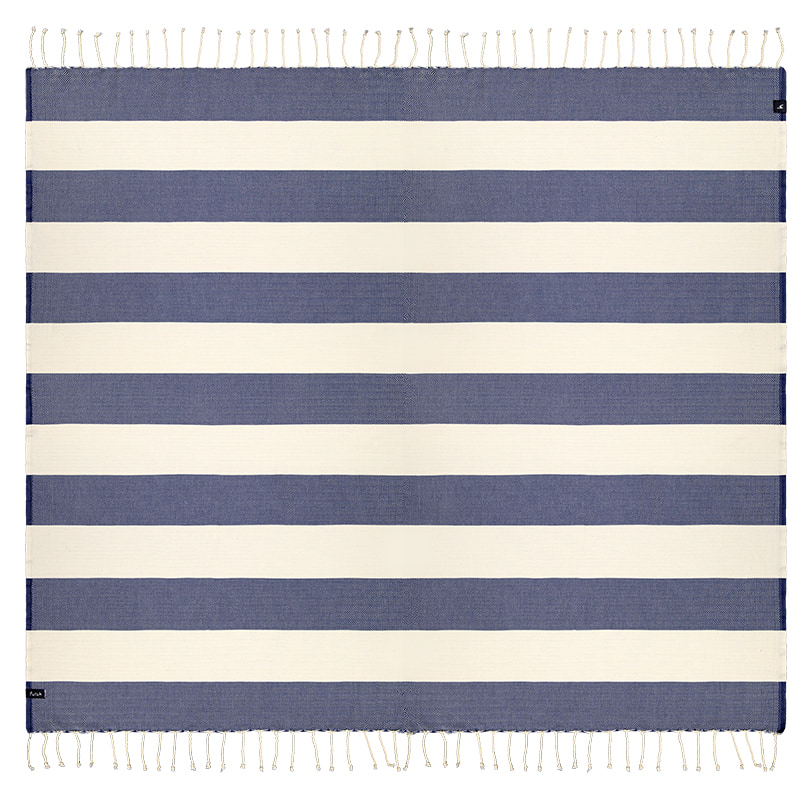 Futah - Bedu Bleu Serviette Grande (1)