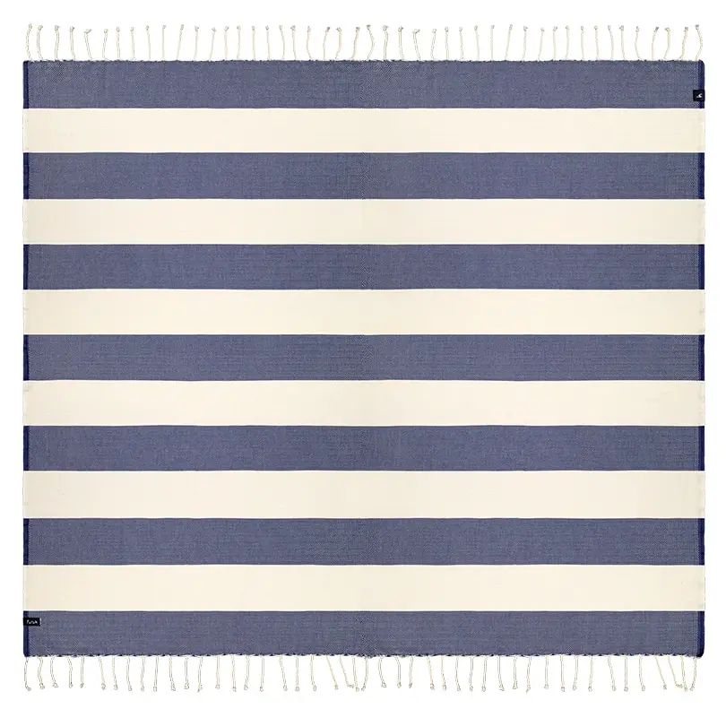 Futah - Bedu Bleu Serviette Grande (1)