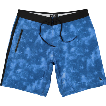 Calções de Banho Tie Dye Azul Oceano (2)