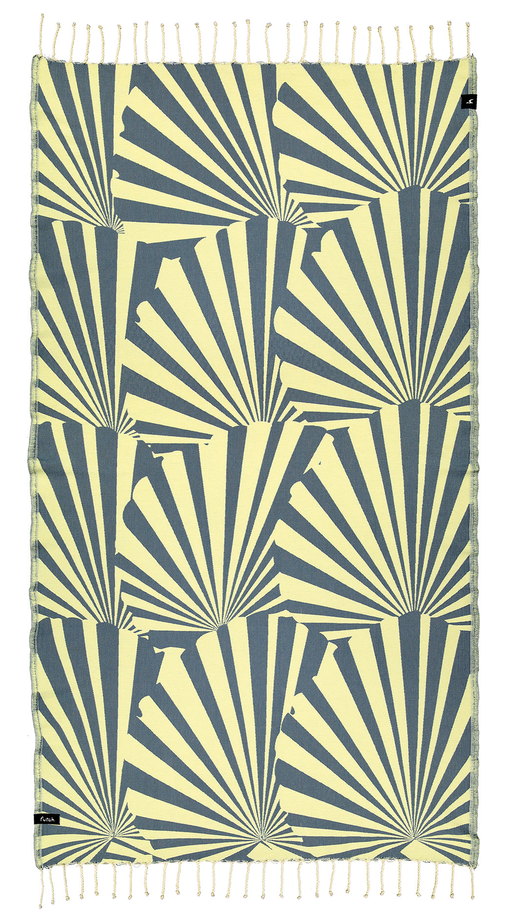 Futah - Taiga Bleu Serviette de plage (1)