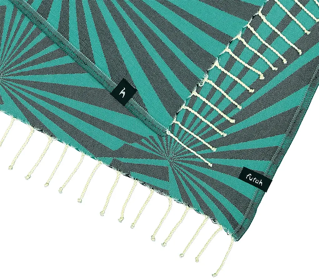 Futah - Taiga Verde Toalha de praia  (2)