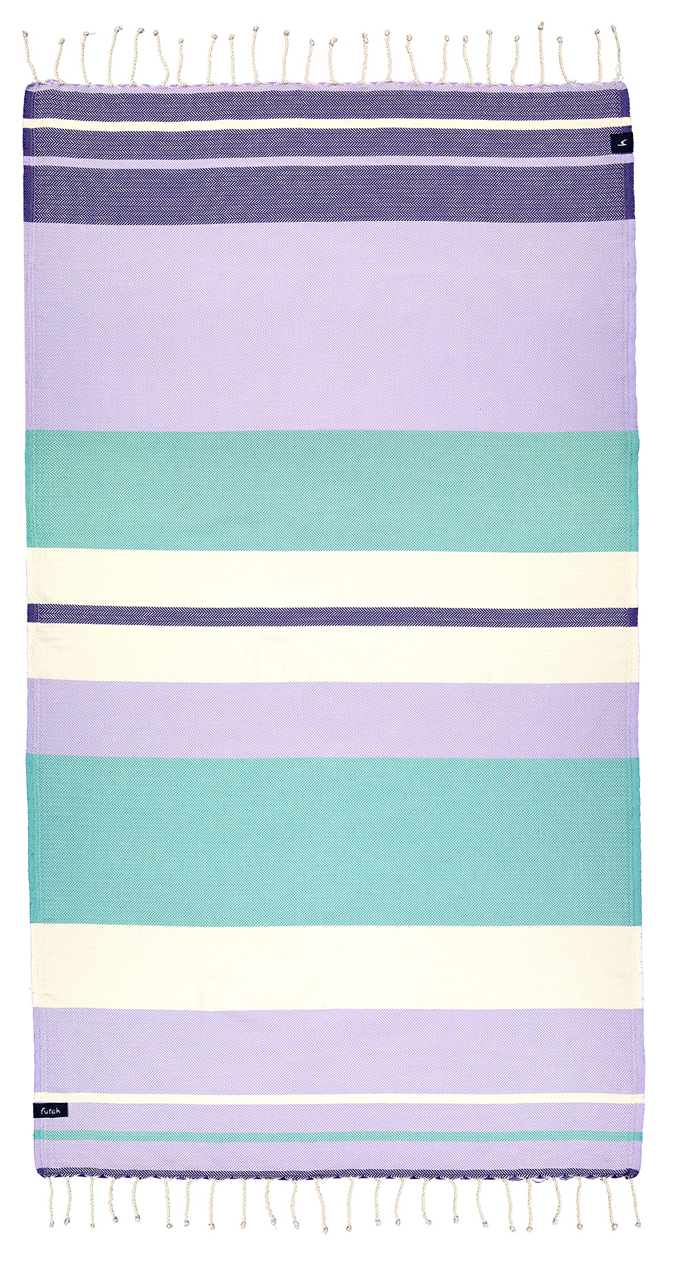 Futah - Papua Violet Serviette de plage (1)