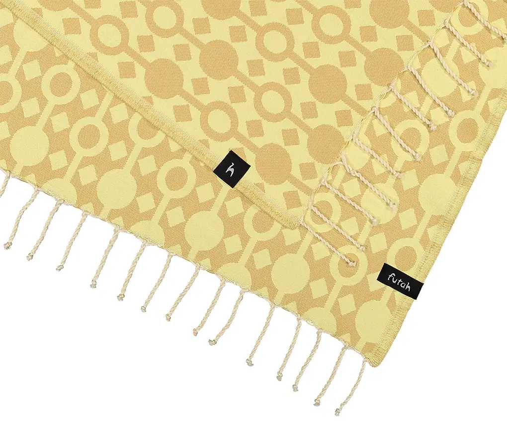 Futah - Amazónica Mocha Toalha de praia (3)