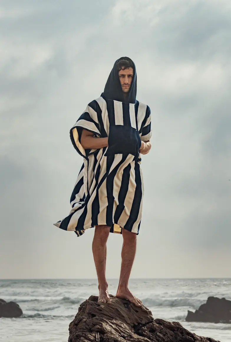 Futah - Bedu Azul Poncho de Turco  (3)