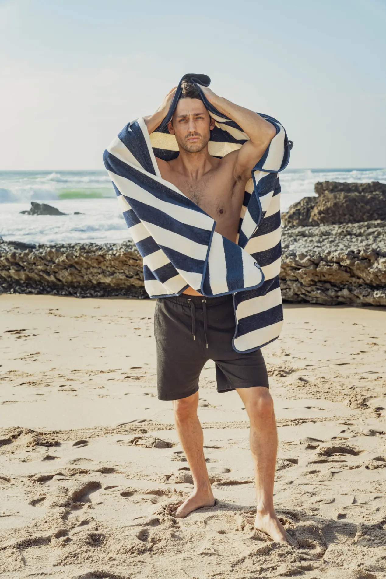 Futah - Bedu Azul Toalha em Turco (3)