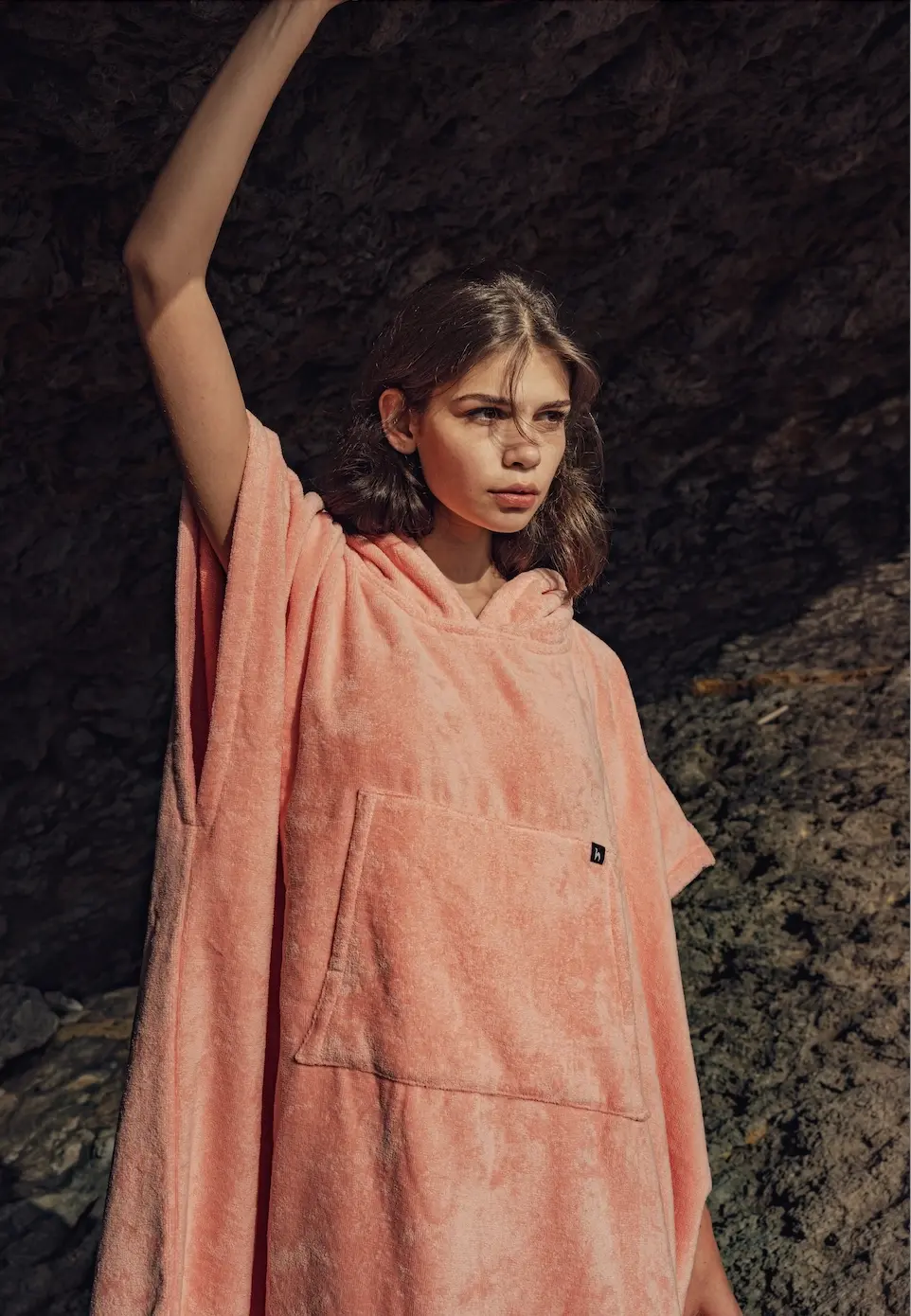 Futah - Ericeira Coral Poncho Turco  (5)