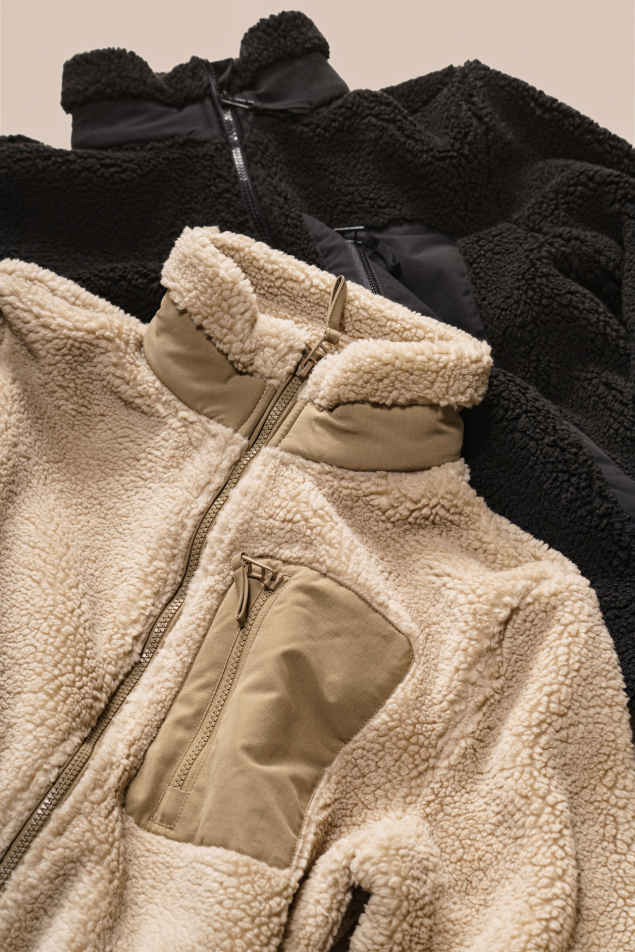 Futah - Casaco Sherpa Bege (2)