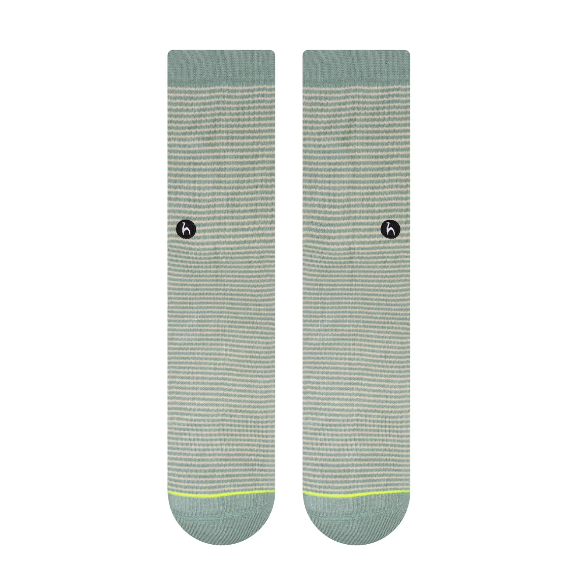 Futah - Chaussettes Vert jadéite Nazaré (2)