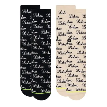 2-Pack Chaussettes Lisboa
