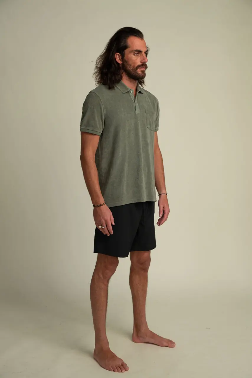 Futah - Polo Terry Khaki (2)