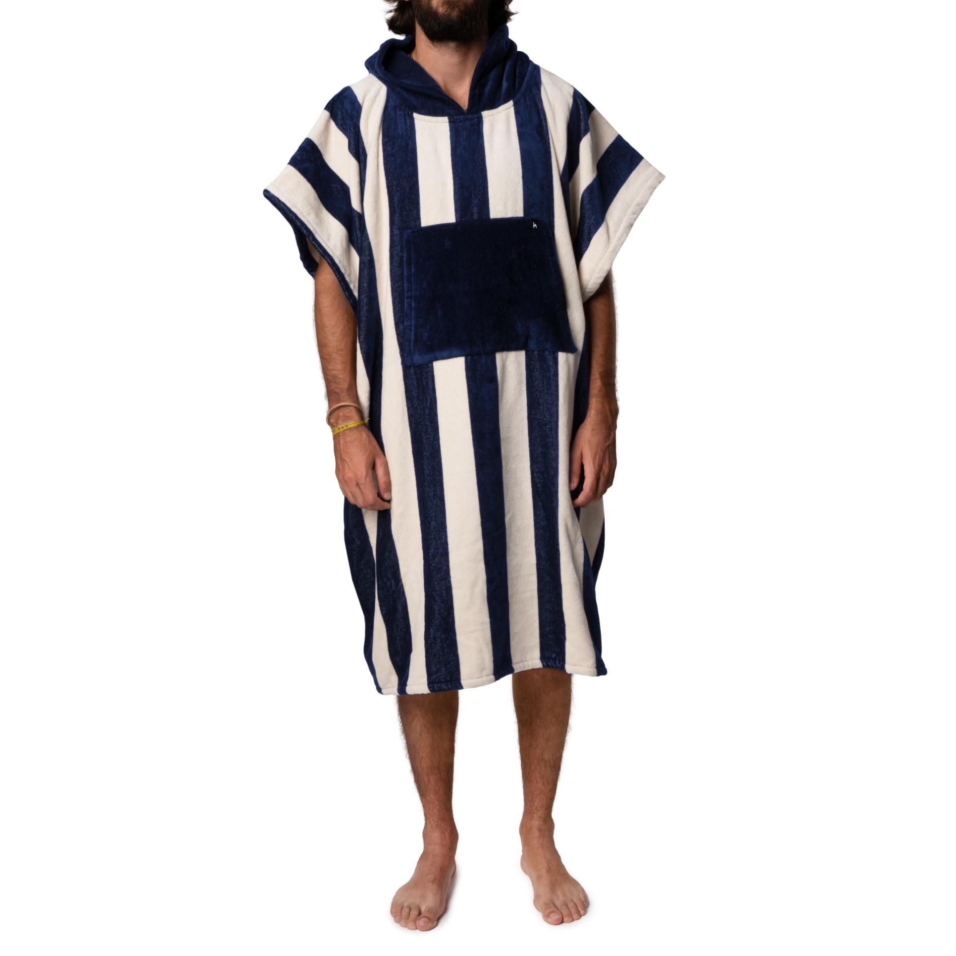 Futah - Bedu Blue Terry Poncho  (4)