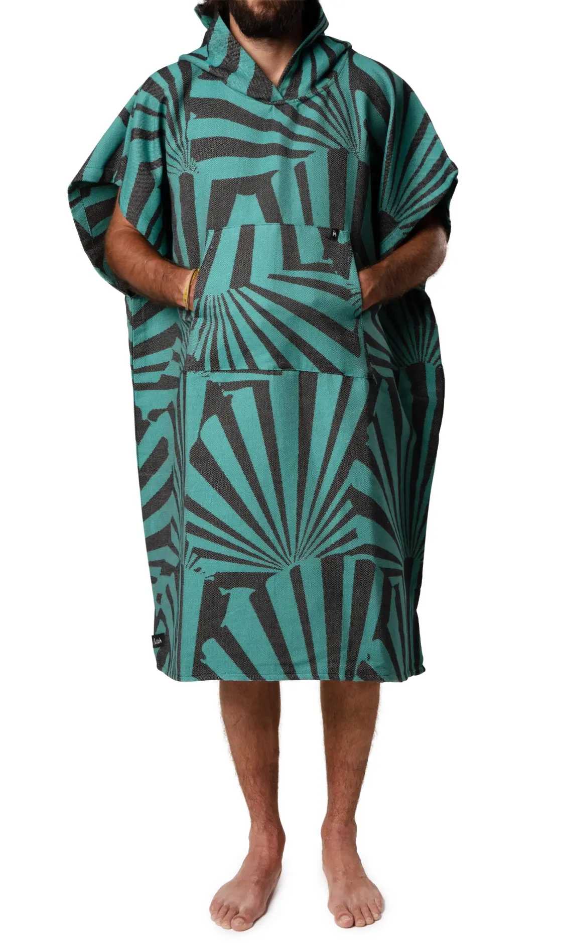 Futah - Poncho Taiga Verde (2)