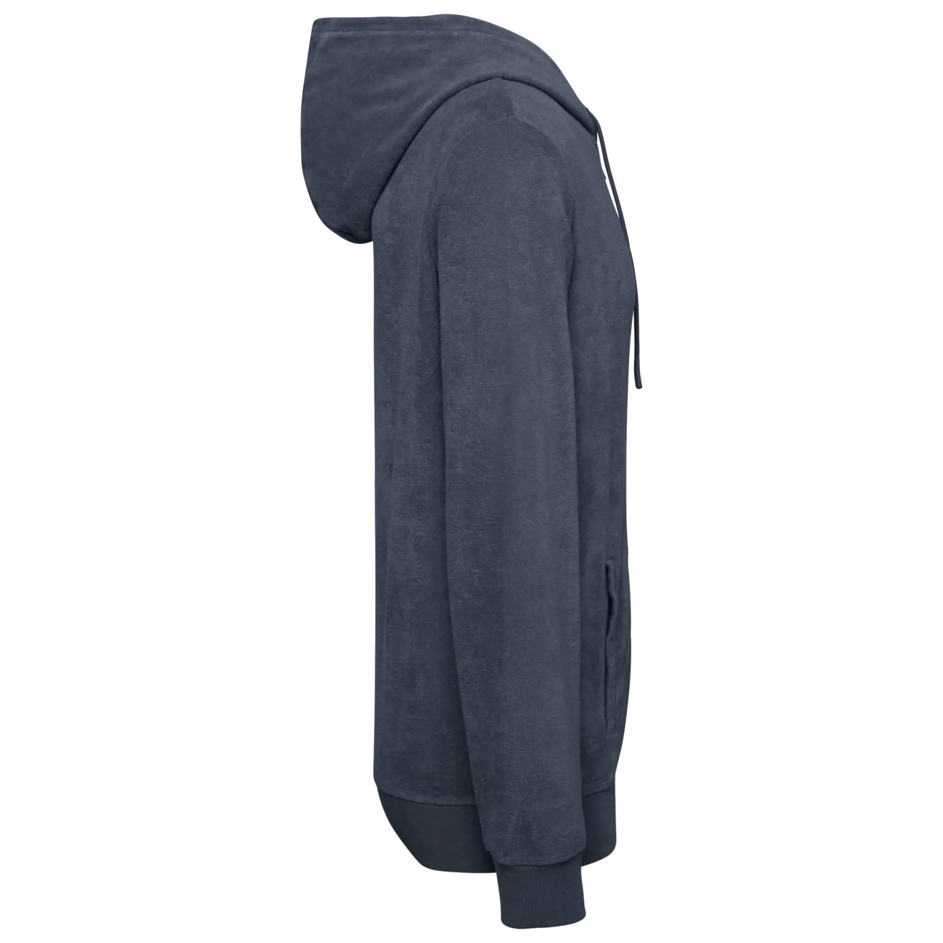 Futah - Sweat à capuche en éponge Bleu (5)