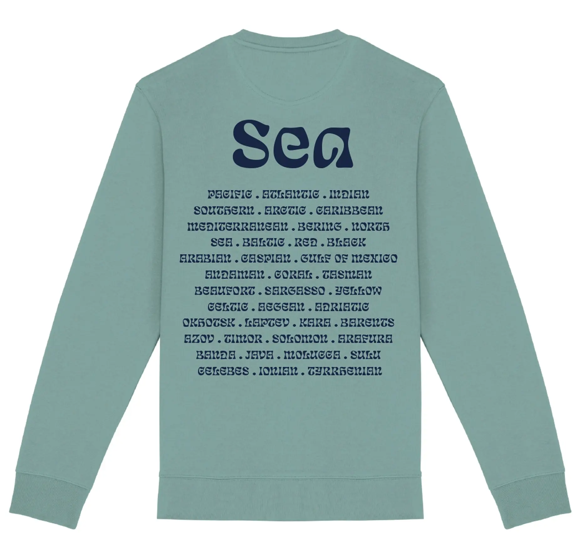 Futah - Sweatshirt Coton Biologique - Sea (3)
