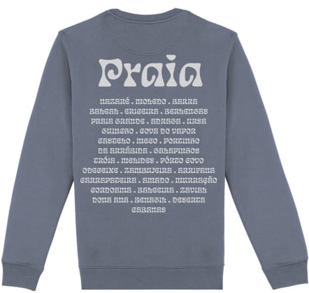 Camisola Algodão Orgânico - Praia Cinza