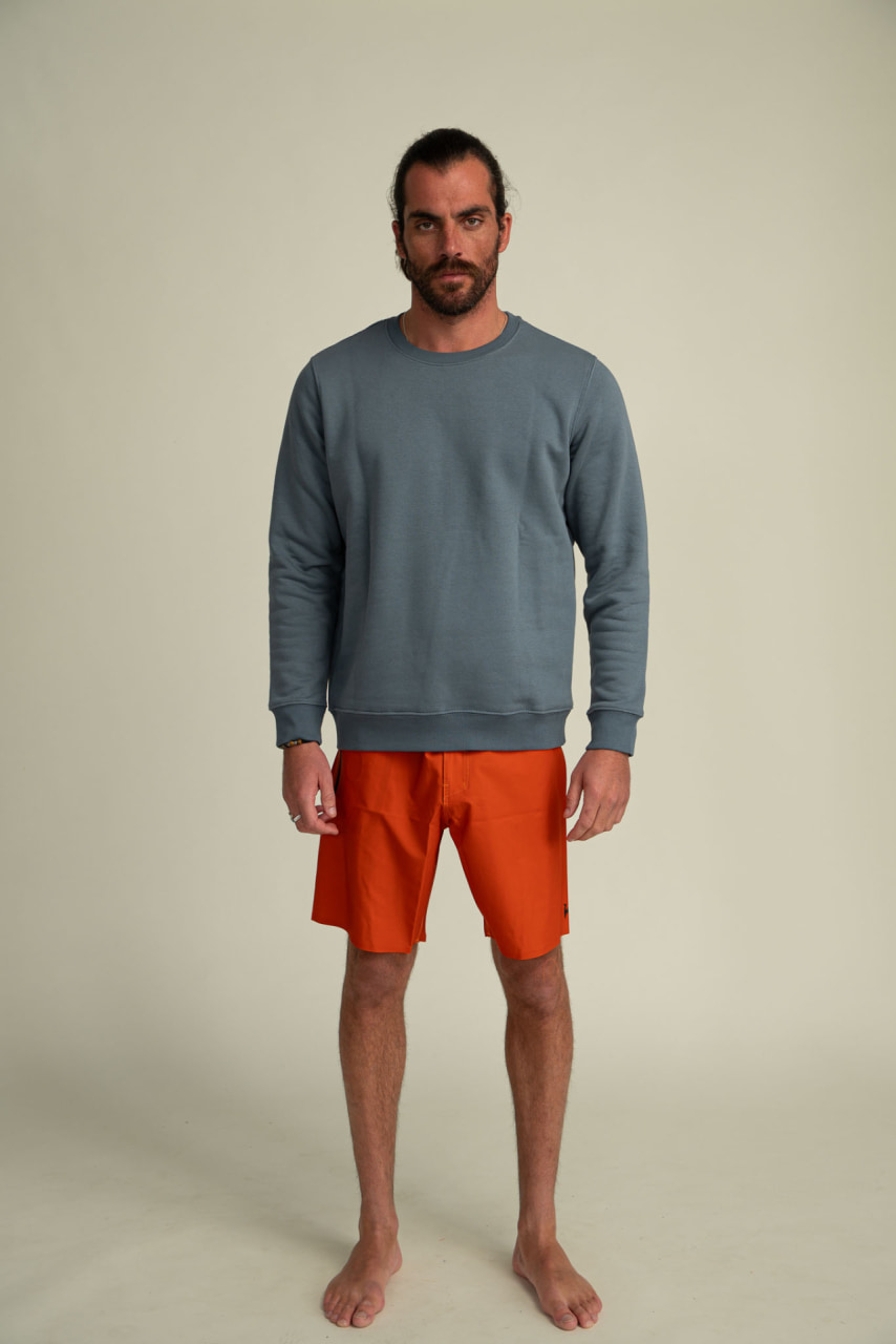Futah - Camisola Algodão Orgânico - Praia Cinza (1)