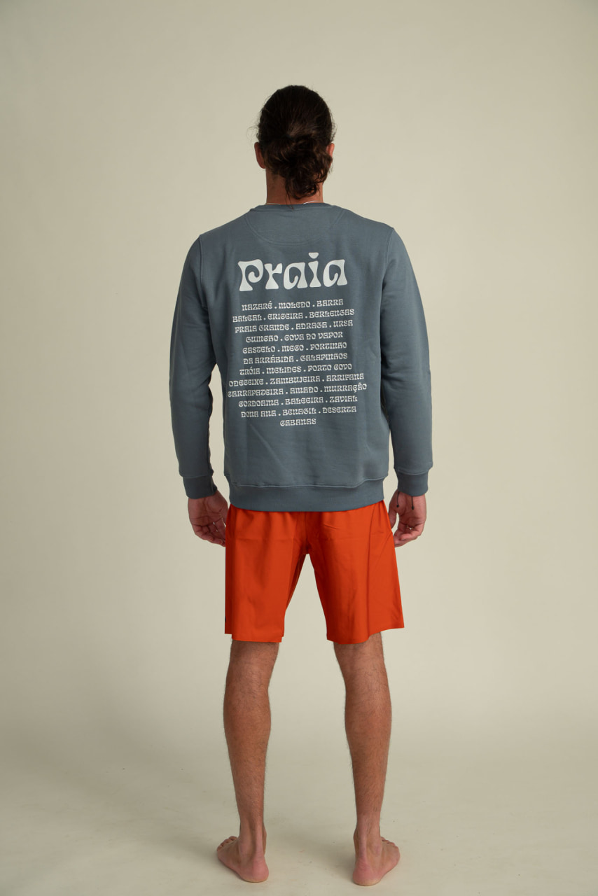 Futah - Camisola Algodão Orgânico - Praia Cinza (2)