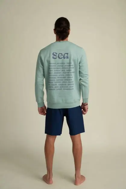 Futah Camisola Algodão Orgânico - Sea