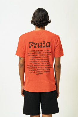 T-shirt en coton biologique Paprika - Plage (2)