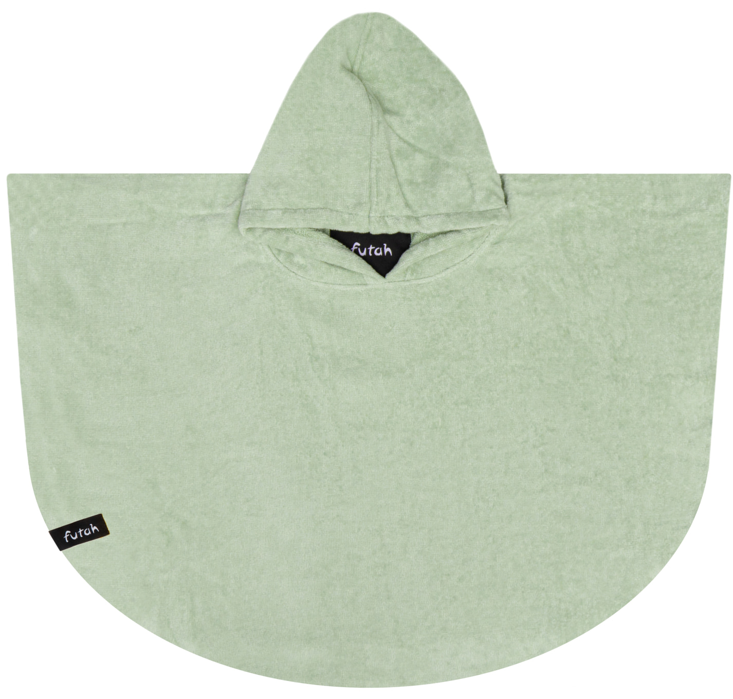 Futah - Ericeira Verde Poncho Turco Bebé (1)