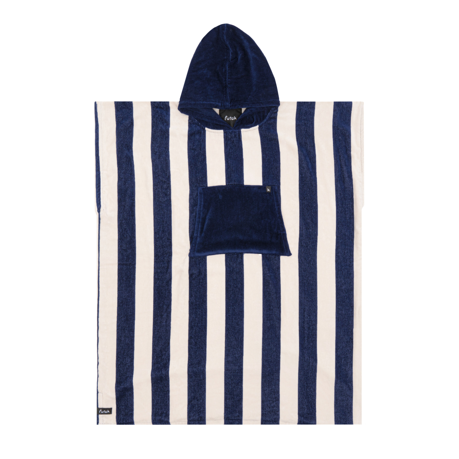 Futah - Bedu Bleu Poncho Épongé (1)