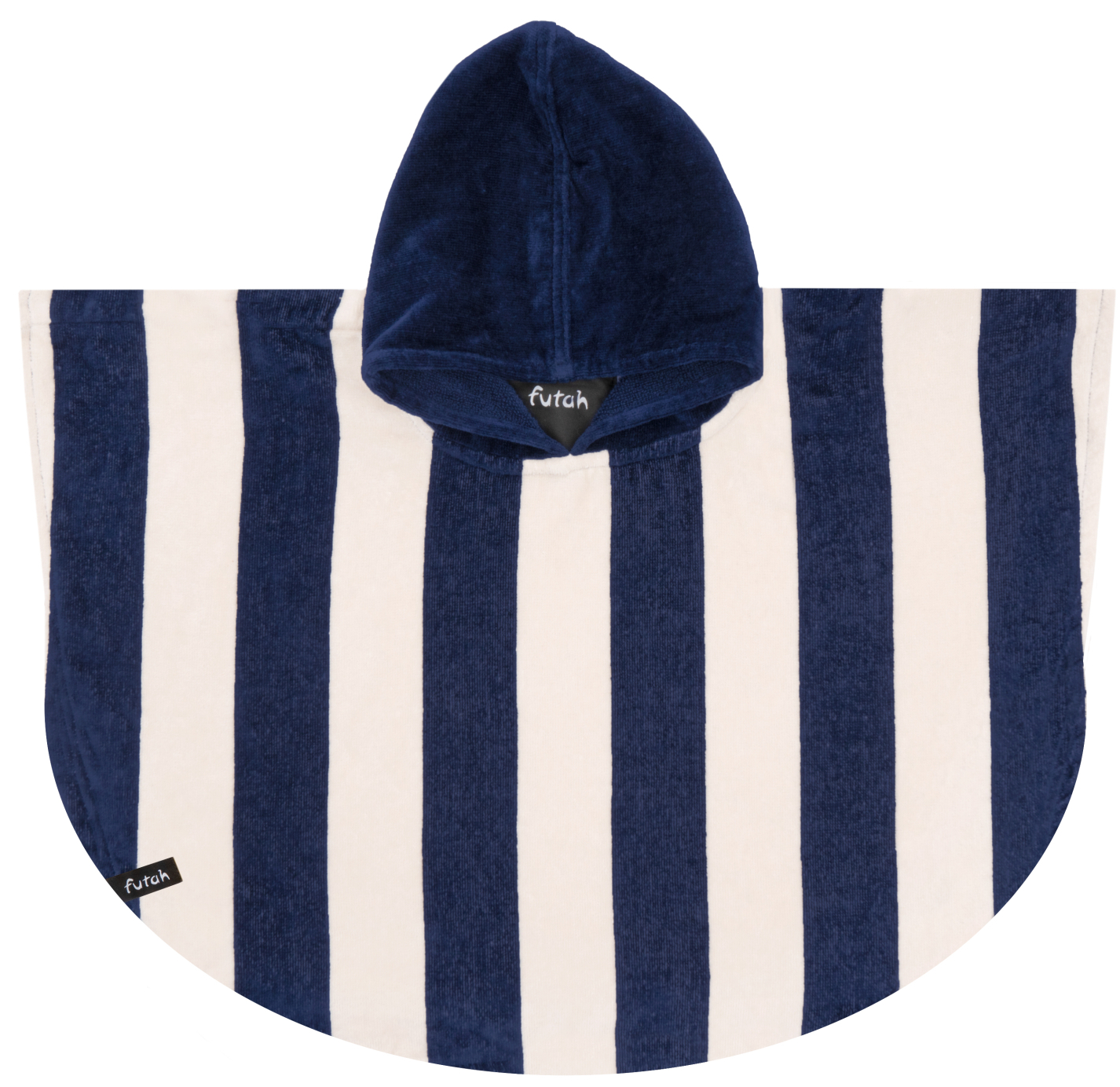 Futah - Bedu Bleu Poncho Épongé Bébé (1)