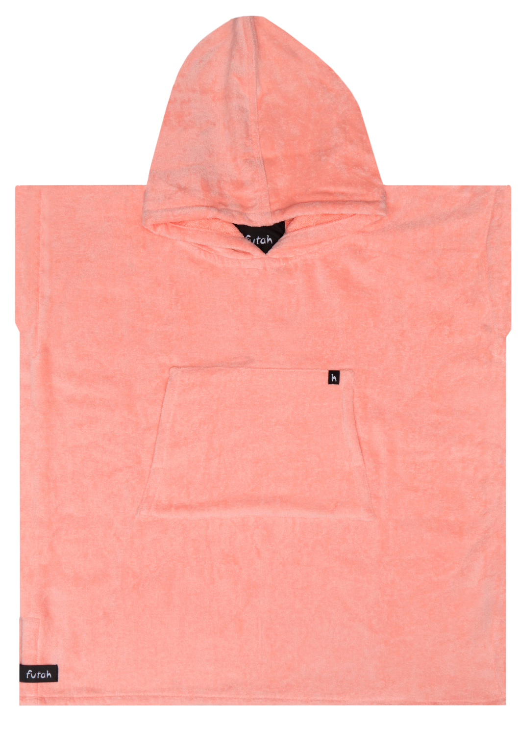 Futah - Ericeira Corail Poncho Épongé Enfant (1)