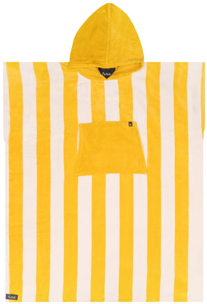 Futah Bedu Jaune Poncho Épongé 