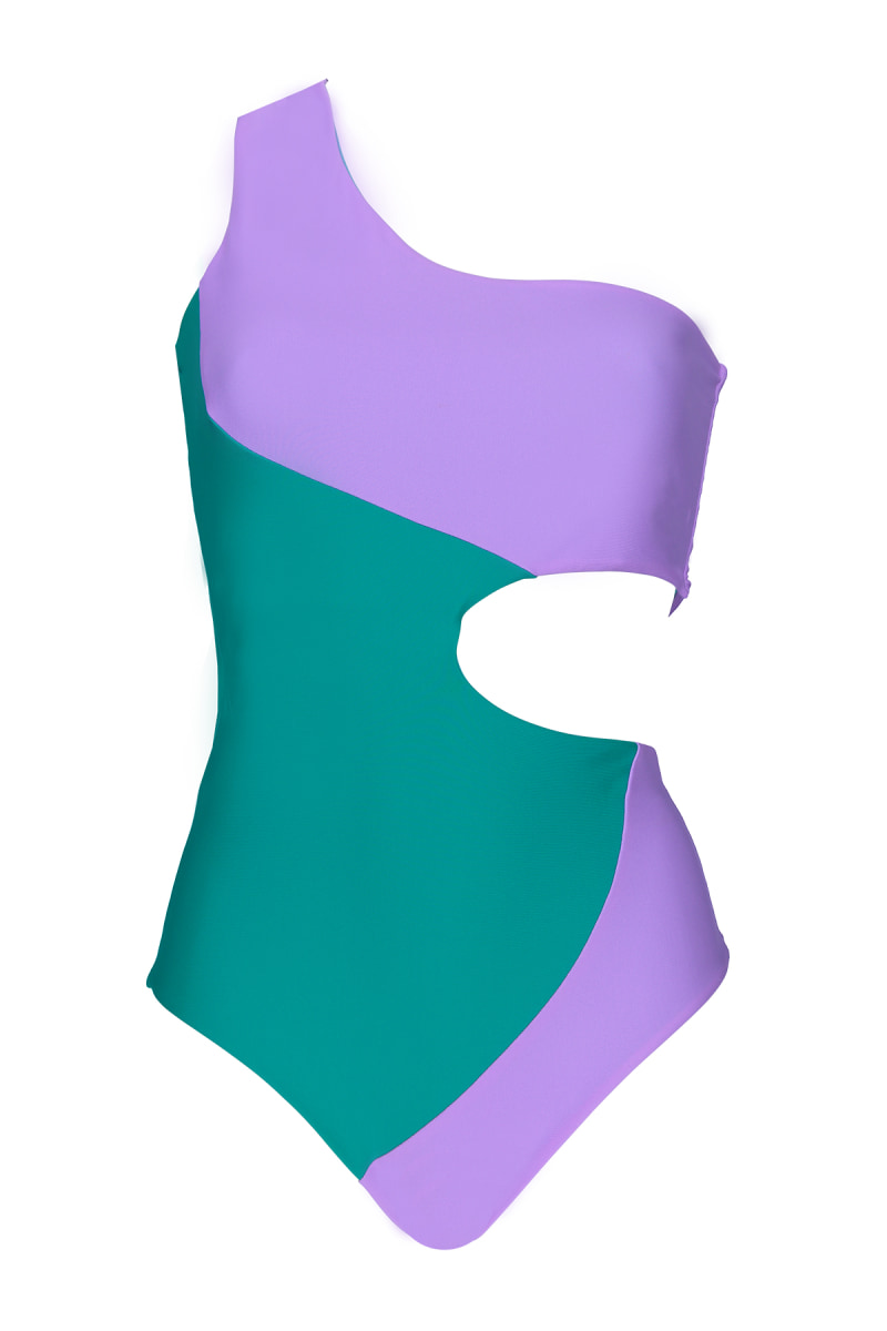 Futah - Aether Vert & Violet Maillot de Bain S2 (4)
