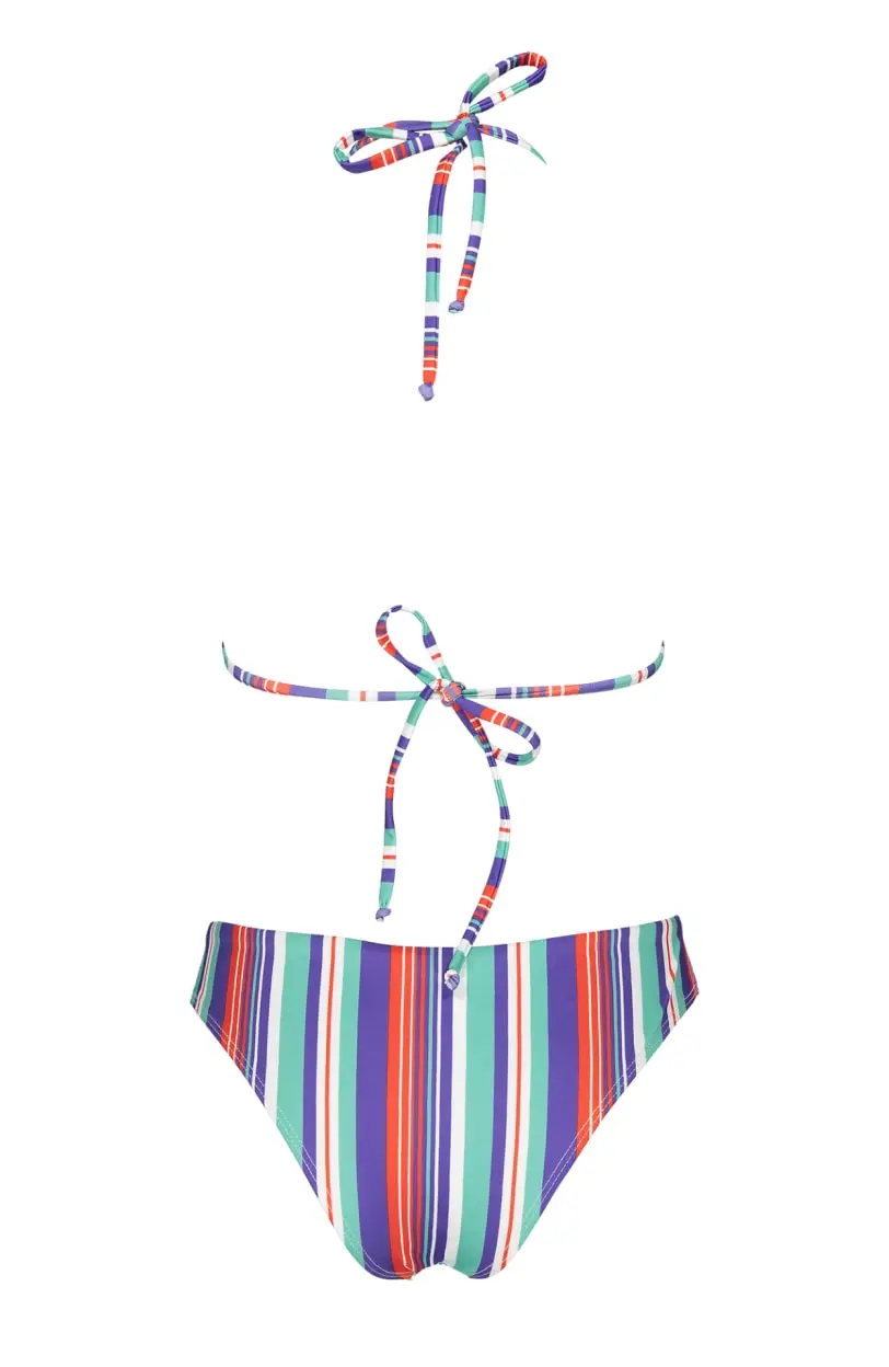 Futah - Papua Roxo e Verde Água Bikini Triângulo (5)