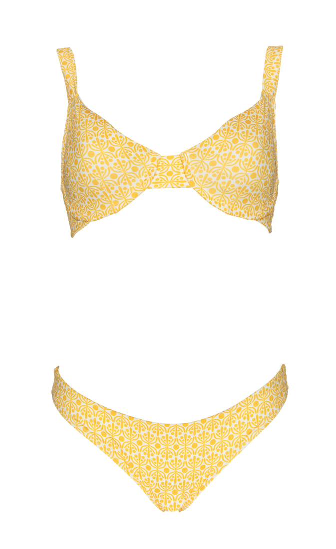 Futah - Flora Ambre Bikini Bralette (1)