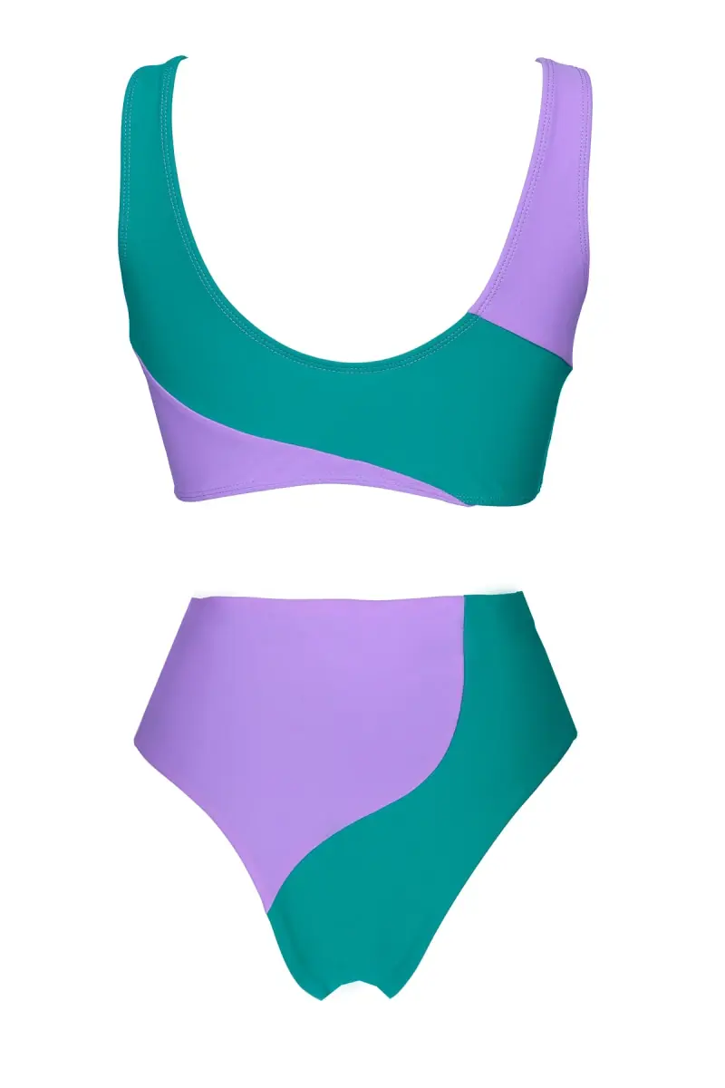 Futah - Aether Vert & Violet Bikini Top (6)