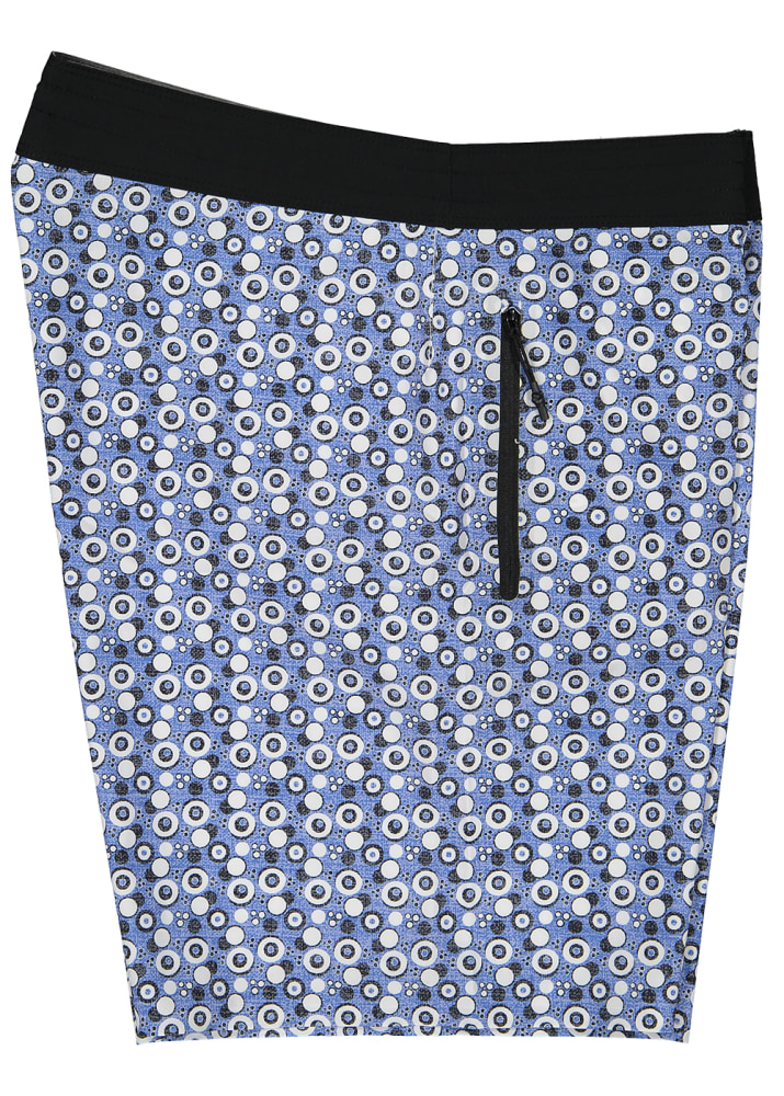 Futah - Calções de Banho Vortex Azul & Branco (6)