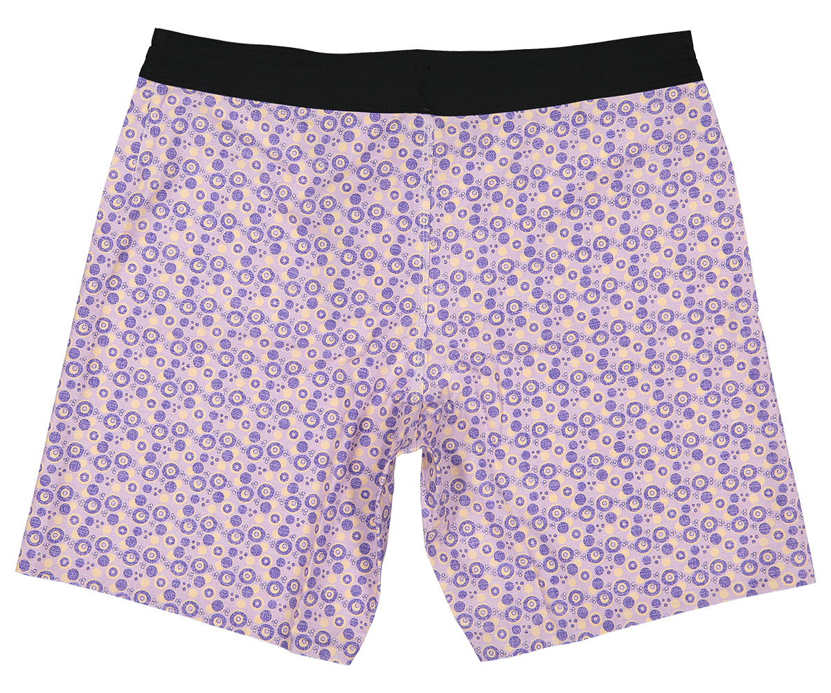 Futah - Short de Bain Moka & Violet Vortex (4)