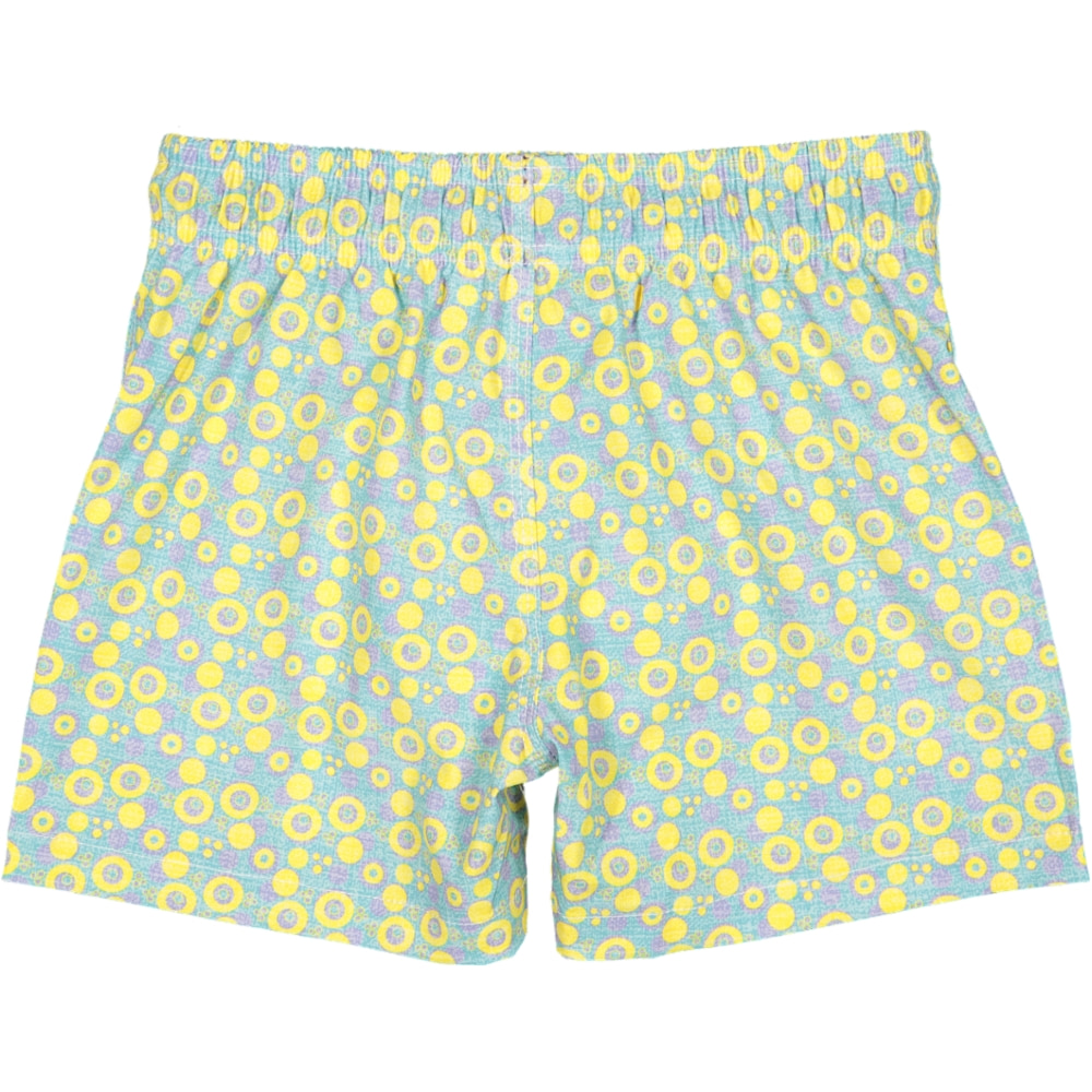 Futah - Calções de Banho de Criança Vortex Amarelo & Água (4)