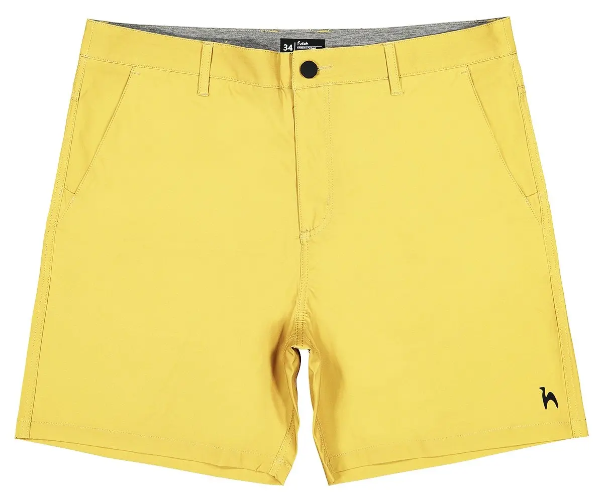 Futah - Calções de Banho Híbridos Ericeira Khaki (1)