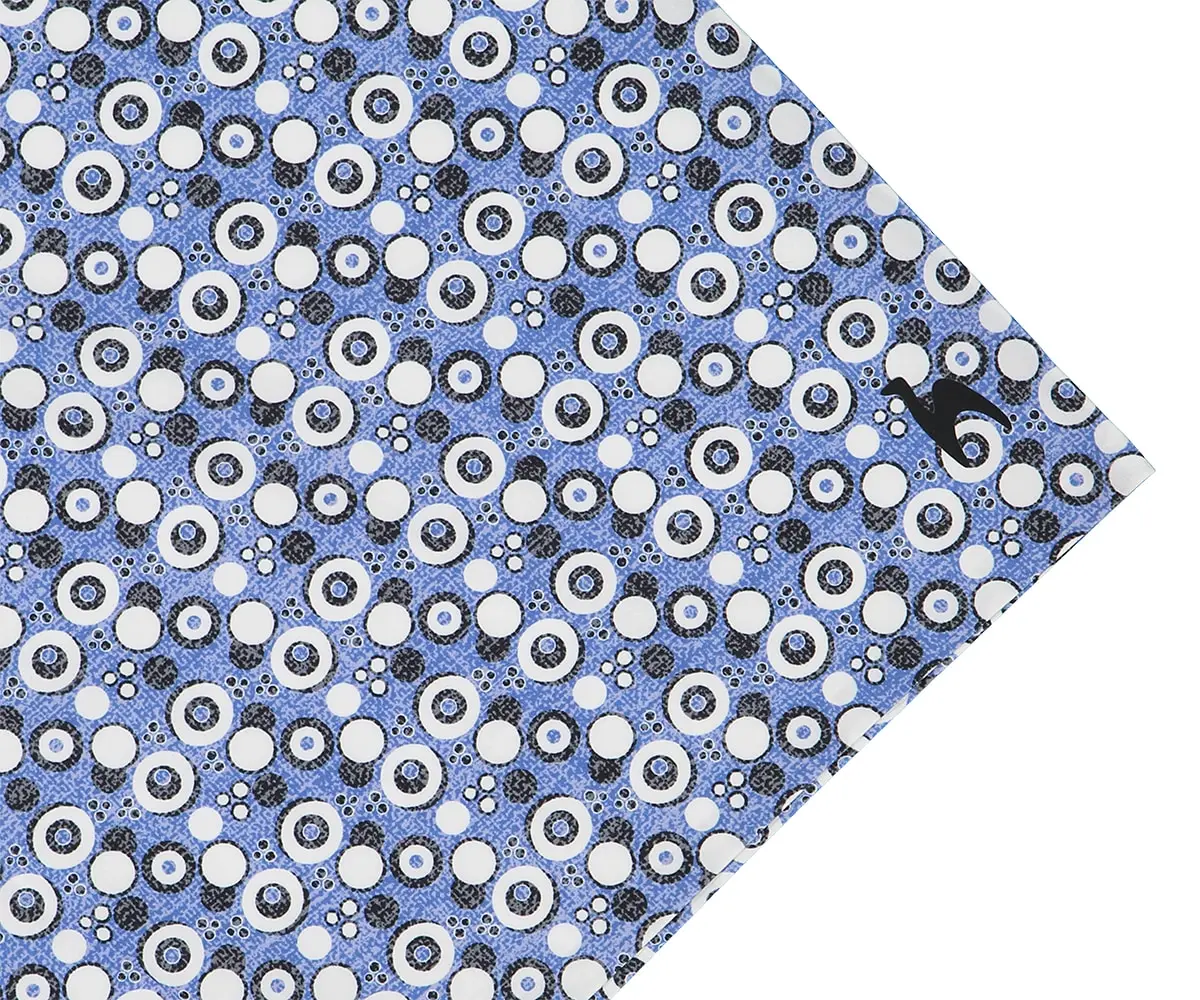 Futah - Calções de Banho Vortex Azul & Branco (7)